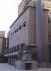 上海立窑砖混结构反吹风袋除尘器